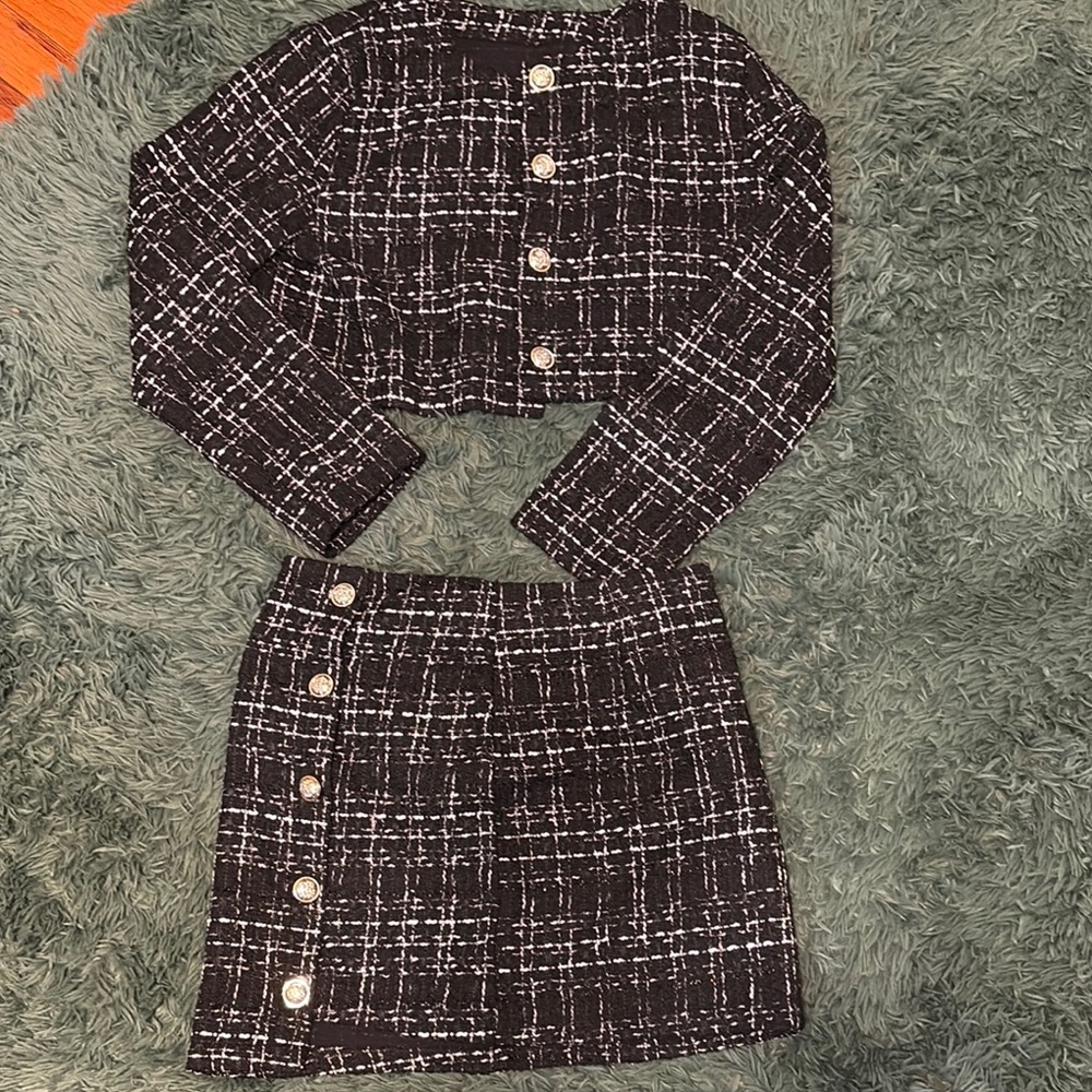 Skirt and Jacket Set